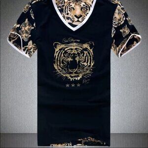 𝅺men Tshirt Tiger face